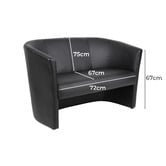 Cooper Furniture 2 Seater Tub Chair