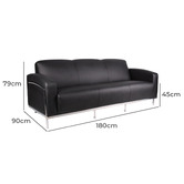 Cooper Furniture Emma 3 Seater Reception Lounge Sofa