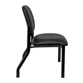 CooperFurniture Talon Faux Leather Stackable Visitor Chair