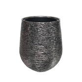 Rovan 2 Piece Silver Jardiniere Planter Set