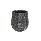 Rovan 2 Piece Silver Jardiniere Planter Set