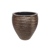Rovan 2 Piece Rope Style Jardiniere Planter Set