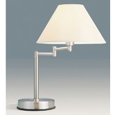 Zander Lighting 41cm Brushed Chrome Marlene Touch Table Lamp