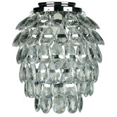 Zander Lighting Ravenna Crystal DIT Batten Fix Ceiling Light