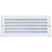 Zander Lighting Piceno Stainless Steel Louvred Recessed Brick Light