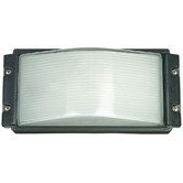 Zander Lighting Deckson Exterior Bulkhead Plain Light in Black