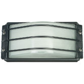 Zander Lighting Deck Exterior Bulkhead Guard Light in Black