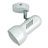 Zander Lighting White Messapico Metal Spotlight