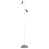 Zander Lighting San Remo Metal 2 Light Floor Lamp