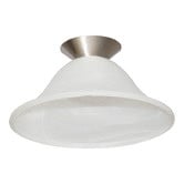 Zander Lighting Pana Glass DIY Batten Fix Ceiling Light