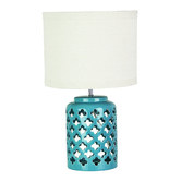 Zander Lighting Bolsena Moorish Ceramic Table Lamp