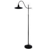 Zander Lighting Rubbed Bronze Giulia Floor Lamp