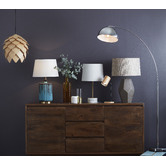 Zander Lighting Ciki Adjustable Brass Table Lamp