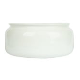 Zander Lighting Replacement White Gloss Opal Glass Clipper