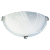 Zander Lighting Remo Uplighter Alabaster Wall Light