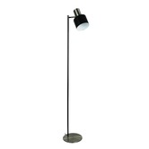 Zander Lighting Cosenza Black Metal Floor Lamp