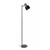 Zander Lighting Cosenza Black Metal Floor Lamp