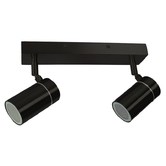 Zander Lighting Caltaniss 2 Light Stainless Steel Outdoor Spotlight