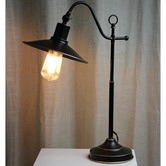 Zander Lighting 52cm Udine Steel Table Lamp