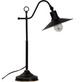 Zander Lighting 52cm Udine Steel Table Lamp