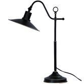 Zander Lighting 52cm Udine Steel Table Lamp