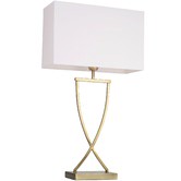 Zander Lighting 52cm Ferentino Steel Table Lamp