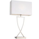 Zander Lighting 52cm Ferentino Steel Table Lamp