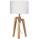 Zander Lighting 54cm Villa Wooden Table Lamp