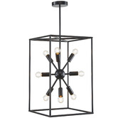 Zander Lighting Bressanone 8 Light Glass Pendant