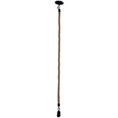 Zander Lighting Rovigo Rope Pendant Light