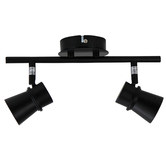 Zander Lighting Modena Metal Adjustable 2-Light Bar Spotlight