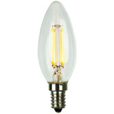 Zander Lighting Nebula E14 Candle 4W LED Filament Bulb