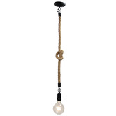 Zander Lighting Danube Steel Rope Pendant Light