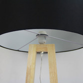 Zander Lighting Mantua Wooden Floor Lamp
