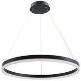 Zander Lighting Bordighera Stainless Steel Tri-Colour LED Pendant Light