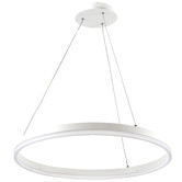 Zander Lighting Bordighera Stainless Steel Tri-Colour LED Pendant Light