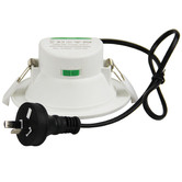 Zander Lighting Avellino 90mm Cut Out LED Tri-Colour Recessed Downlight