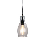 Zander Lighting Pritchard Glass Bottle Pendant Light