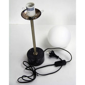 Zander Lighting 44cm Brass Uriela Marble Table Lamp