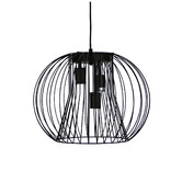 Zander Lighting Verity Black Steel Wire 3 light Pendant