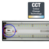 Zander Lighting Tonteri Aluminium Panel LED Batten Light