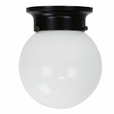Zander Lighting Argenta Glass Batten Fix Ceiling Light
