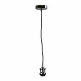 Zander Lighting Ortona Cloth Covered Suspension Cord