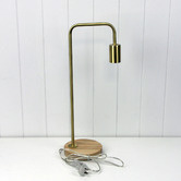 Zander Lighting Valle Timber Table Lamp