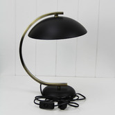 Zander Lighting Deken Black Metal Table Lamp