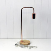 Zander Lighting Valle Timber Table Lamp