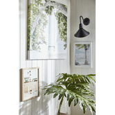 Zander Lighting Dawson Steel Angled Wall Light