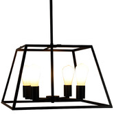 Zander Lighting Deacon 4 Light Metal Pendant