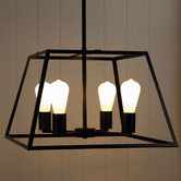 Zander Lighting Deacon 4 Light Metal Pendant