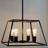 Zander Lighting Deacon 4 Light Metal Pendant